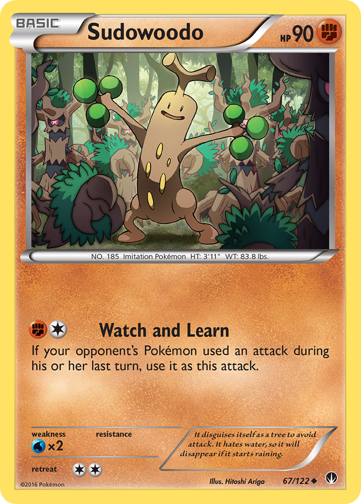 Sudowoodo (67/122) [XY: BREAKpoint] | Amazing Games TCG