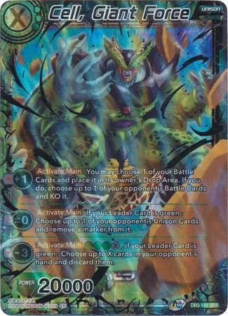 Cell, Giant Force (DB3-141) [Giant Force] | Amazing Games TCG