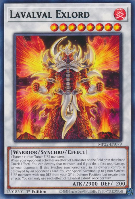 Lavalval Exlord [MP22-EN079] Rare | Amazing Games TCG