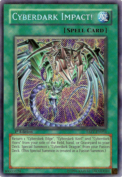 Cyberdark Impact! [TAEV-EN054] Secret Rare | Amazing Games TCG