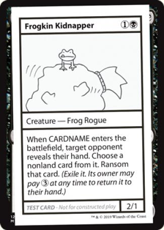 Frogkin Kidnapper (2021 Edition) [Mystery Booster Playtest Cards] | Amazing Games TCG