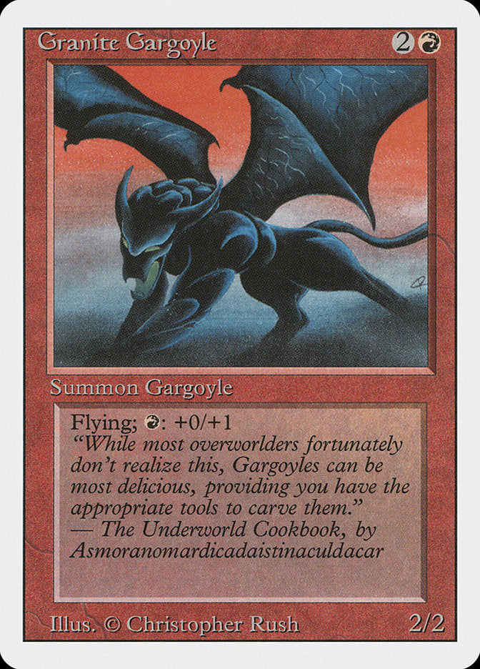 Granite Gargoyle [Revised Edition] | Amazing Games TCG