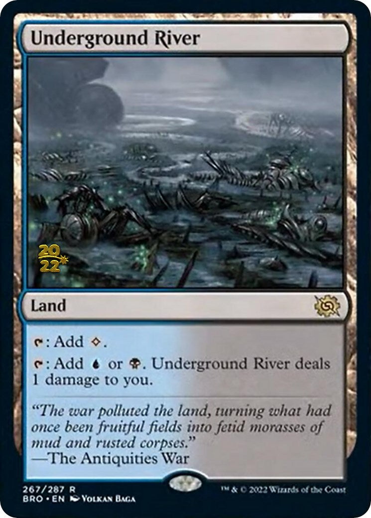Underground River [The Brothers' War: Prerelease Promos] | Amazing Games TCG