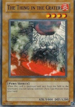 The Thing in the Crater [IOC-EN063] Common | Amazing Games TCG