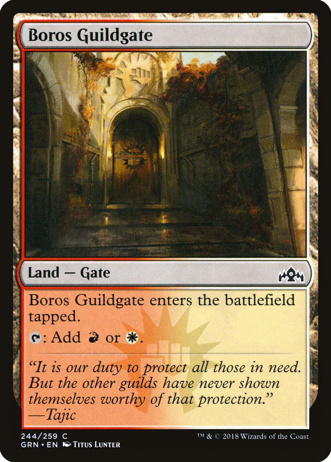 Boros Guildgate (244/259) [Guilds of Ravnica] | Amazing Games TCG