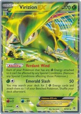 Virizion EX (9/101) (Emerald King - Andrew Estrada) [World Championships 2014] | Amazing Games TCG