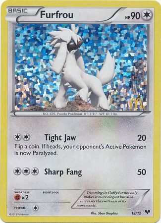 Furfrou (12/12) [McDonald's Promos: 2014 Collection] | Amazing Games TCG