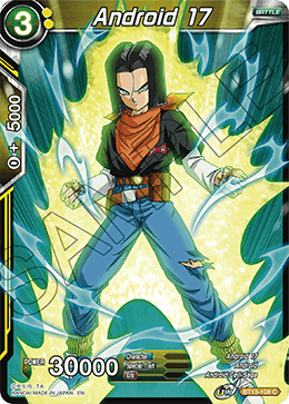 Android 17 (Common) [BT13-108] | Amazing Games TCG