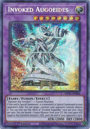 Invoked Augoeides [MP21-EN064] Prismatic Secret Rare | Amazing Games TCG