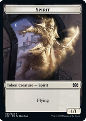 Elemental // Spirit Double-sided Token [Double Masters 2022 Tokens] | Amazing Games TCG