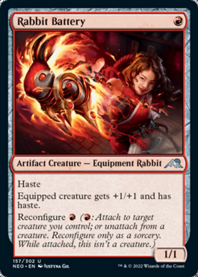 Rabbit Battery [Kamigawa: Neon Dynasty] | Amazing Games TCG