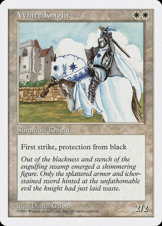 White Knight [Fifth Edition] | Amazing Games TCG