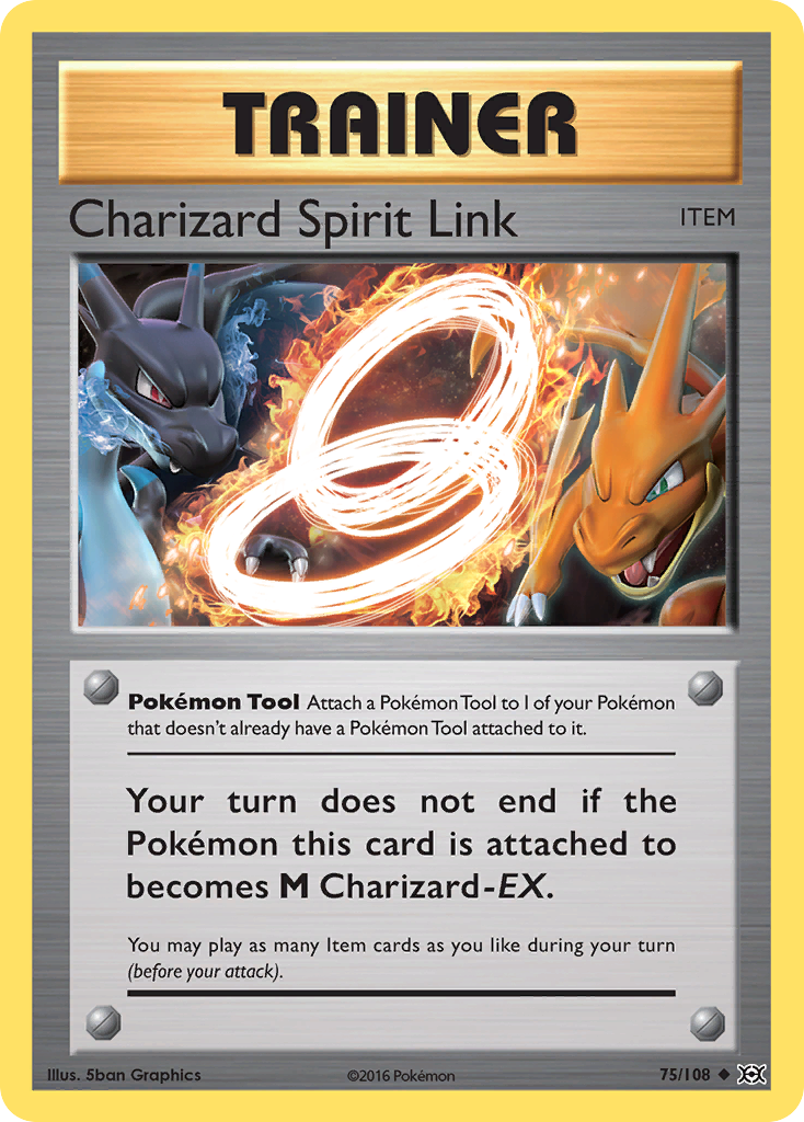 Charizard Spirit Link (75/108) [XY: Evolutions] | Amazing Games TCG