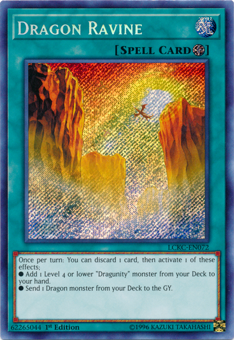 Dragon Ravine [LCKC-EN072] Secret Rare | Amazing Games TCG