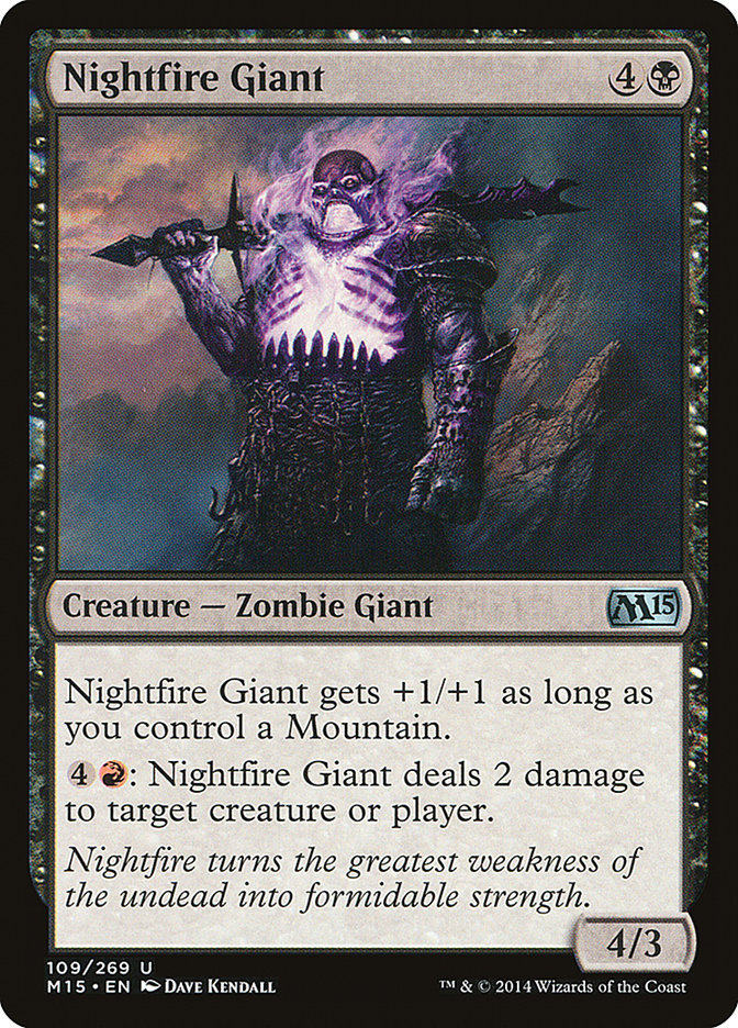 Nightfire Giant [Magic 2015] | Amazing Games TCG