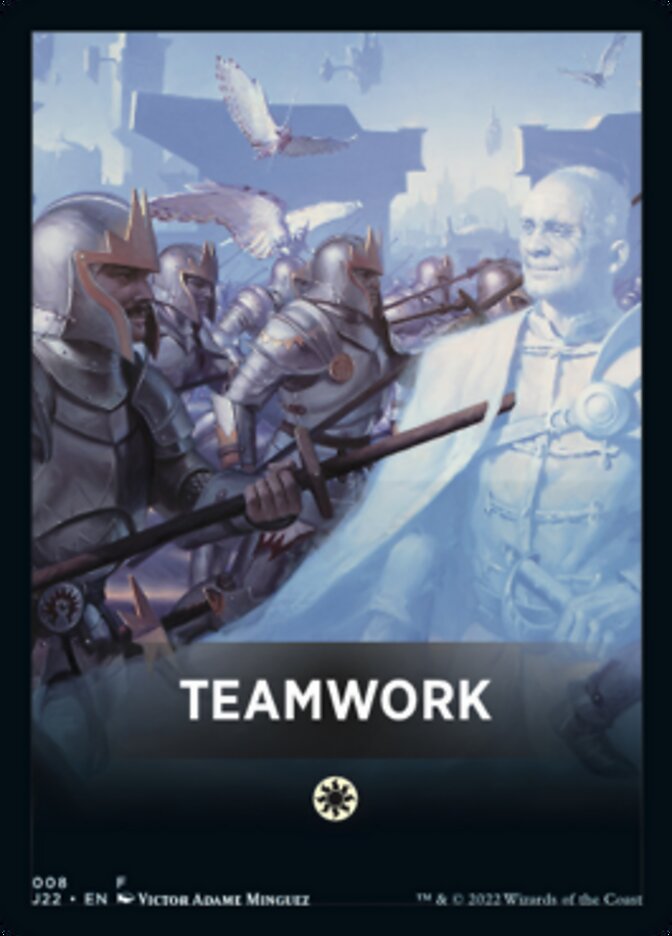 Teamwork Theme Card [Jumpstart 2022 Front Cards] | Amazing Games TCG