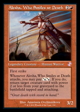 Alesha, Who Smiles at Death (Timeshifted) [Time Spiral Remastered] | Amazing Games TCG