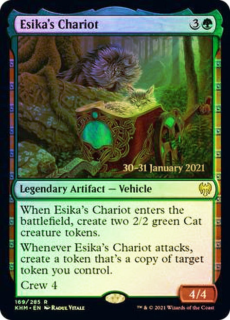 Esika's Chariot  [Kaldheim Prerelease Promos] | Amazing Games TCG