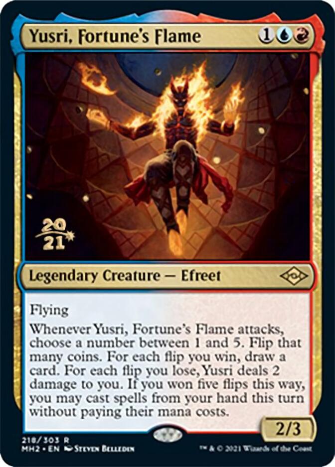 Yusri, Fortune's Flame [Modern Horizons 2 Prerelease Promos] | Amazing Games TCG