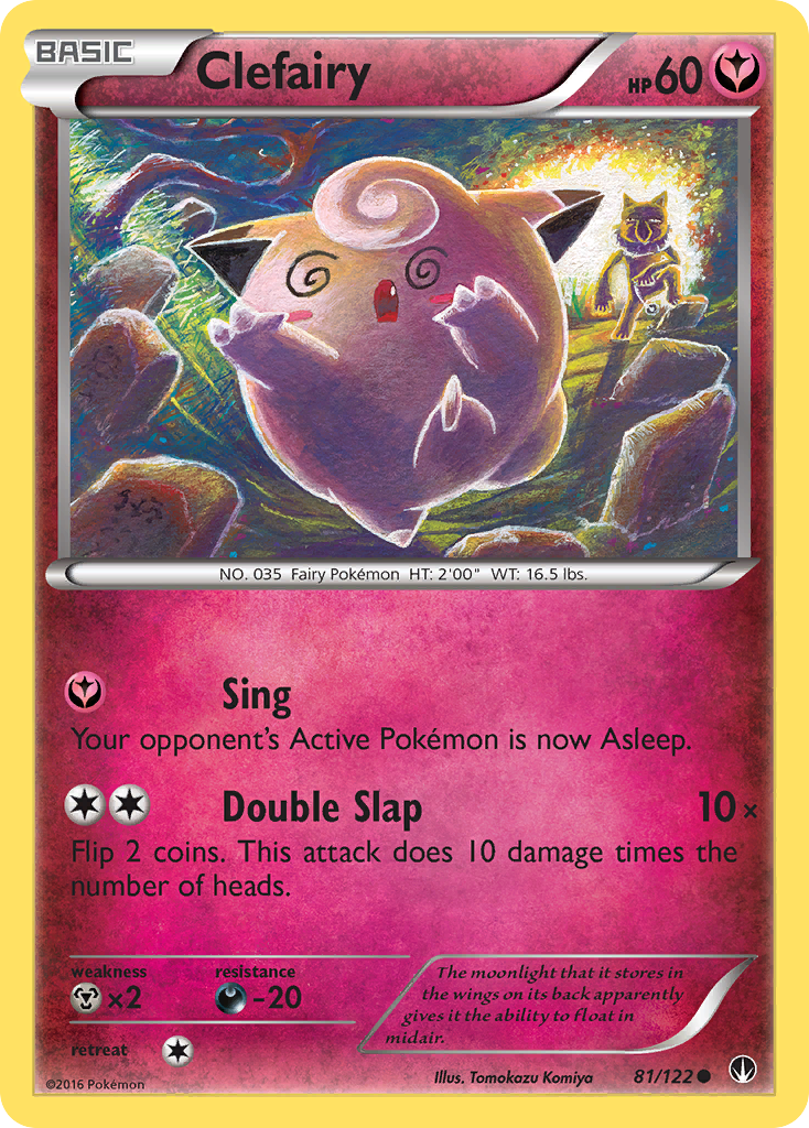 Clefairy (81/122) [XY: BREAKpoint] | Amazing Games TCG