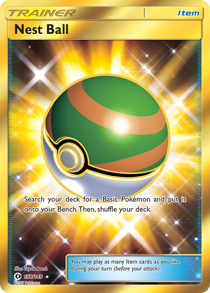 Nest Ball (158/149) [Sun & Moon: Base Set] | Amazing Games TCG