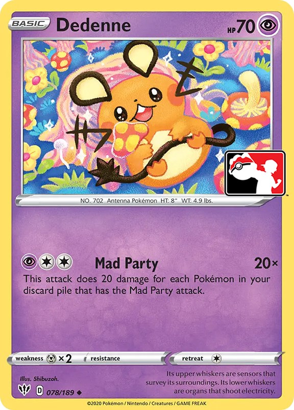 Dedenne (078/189) [Prize Pack Series One] | Amazing Games TCG