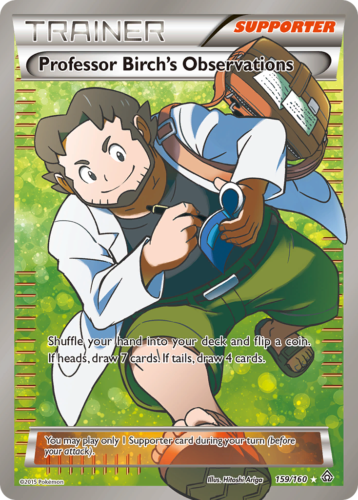 Professor Birch's Observations (159/160) [XY: Primal Clash] | Amazing Games TCG