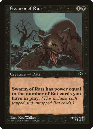 Swarm of Rats [Portal Second Age] | Amazing Games TCG