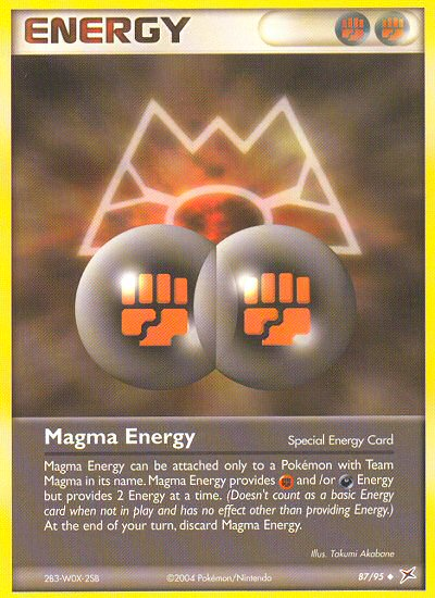 Magma Energy (87/95) [EX: Team Magma vs Team Aqua] | Amazing Games TCG