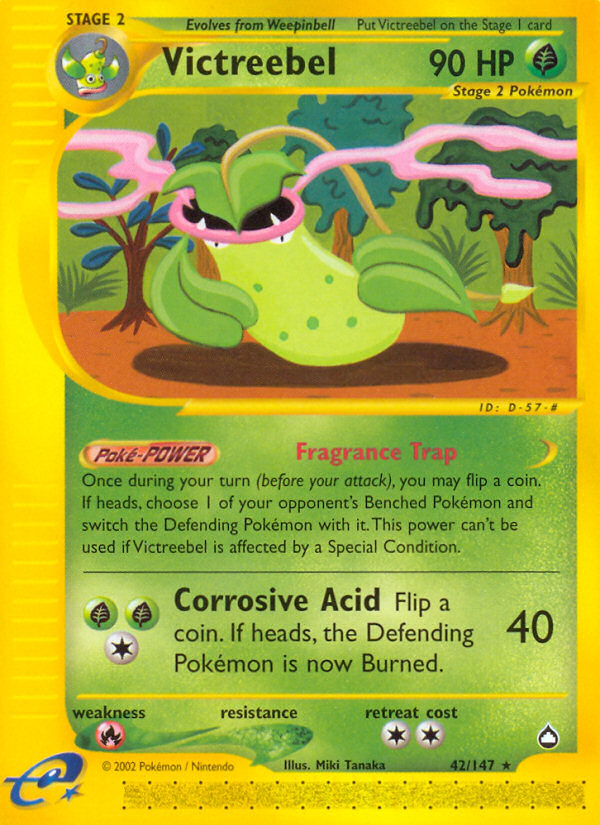 Victreebel (42/147) [Aquapolis] | Amazing Games TCG