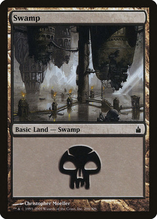 Swamp (296) [Ravnica: City of Guilds] | Amazing Games TCG