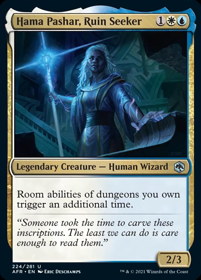 Hama Pashar, Ruin Seeker [Dungeons & Dragons: Adventures in the Forgotten Realms] | Amazing Games TCG