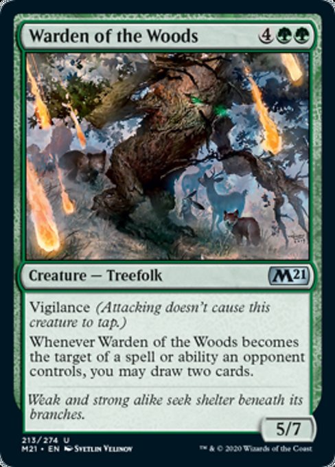 Warden of the Woods [Core Set 2021] | Amazing Games TCG