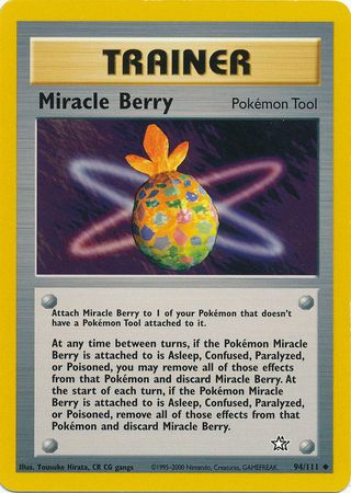 Miracle Berry (94/111) [Neo Genesis Unlimited] | Amazing Games TCG