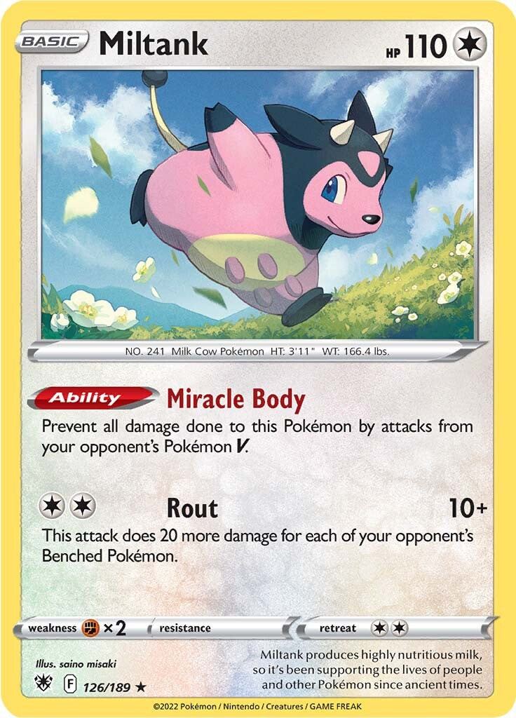 Miltank (126/189) [Sword & Shield: Astral Radiance] | Amazing Games TCG