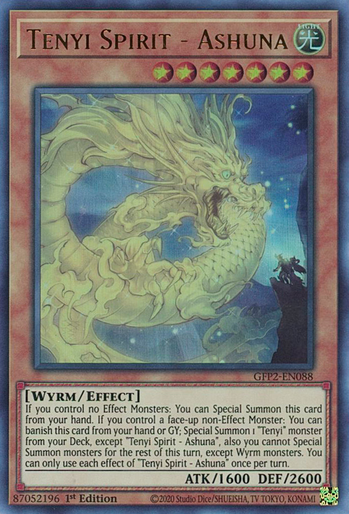 Tenyi Spirit - Ashuna [GFP2-EN088] Ultra Rare | Amazing Games TCG