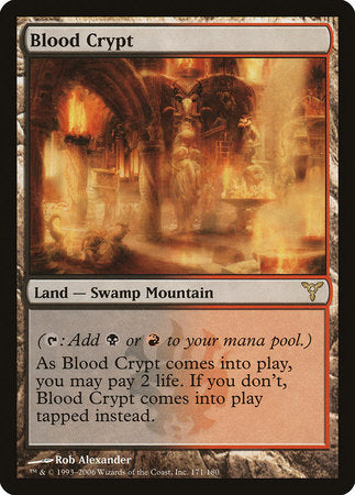 Blood Crypt [Dissension] | Amazing Games TCG