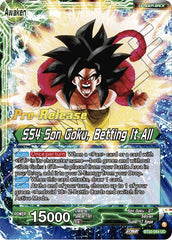 Son Goku // SS4 Son Goku, Betting It All (BT20-054) [Power Absorbed Prerelease Promos] | Amazing Games TCG
