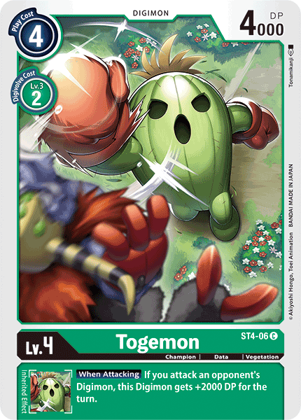 Togemon [ST4-06] [Starter Deck: Giga Green] | Amazing Games TCG