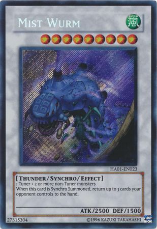 Mist Wurm [HA01-EN023] Secret Rare | Amazing Games TCG