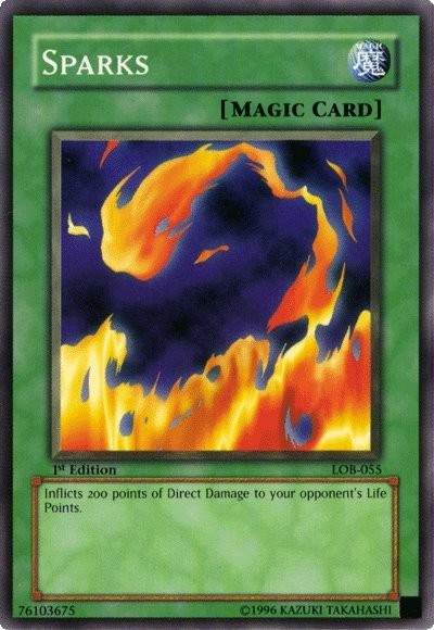 Sparks [LOB-055] Common | Amazing Games TCG