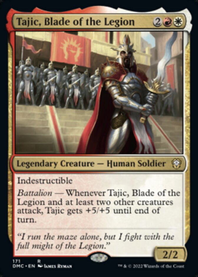 Tajic, Blade of the Legion [Dominaria United Commander] | Amazing Games TCG