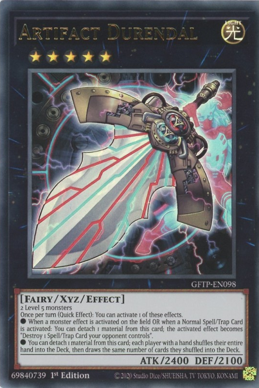 Artifact Durendal [GFTP-EN098] Ultra Rare | Amazing Games TCG