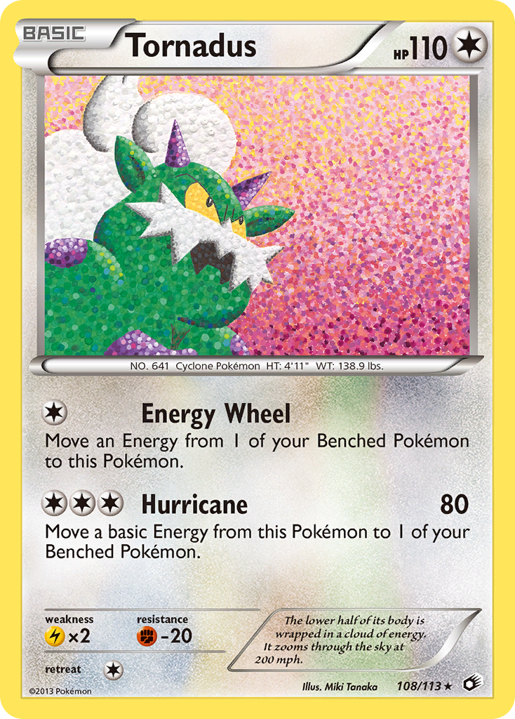 Tornadus (108/113) [Black & White: Legendary Treasures] | Amazing Games TCG