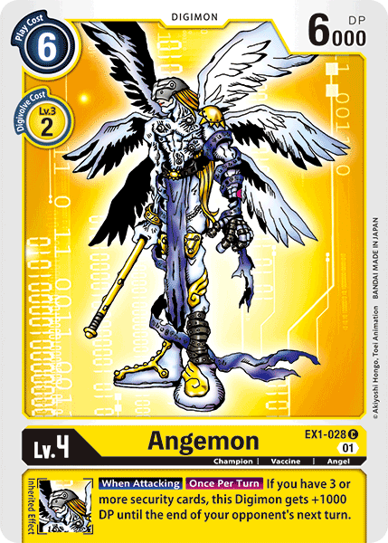 Angemon [EX1-028] [Classic Collection] | Amazing Games TCG
