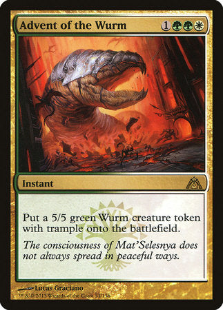 Advent of the Wurm [Dragon's Maze] | Amazing Games TCG