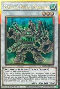 Martial Metal Marcher [MAGO-EN030] Gold Rare | Amazing Games TCG