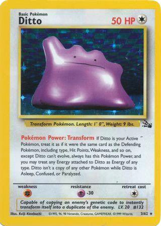 Ditto (3/62) [Fossil Unlimited] | Amazing Games TCG