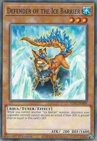 Defender of the Ice Barrier [SDFC-EN009] Common | Amazing Games TCG