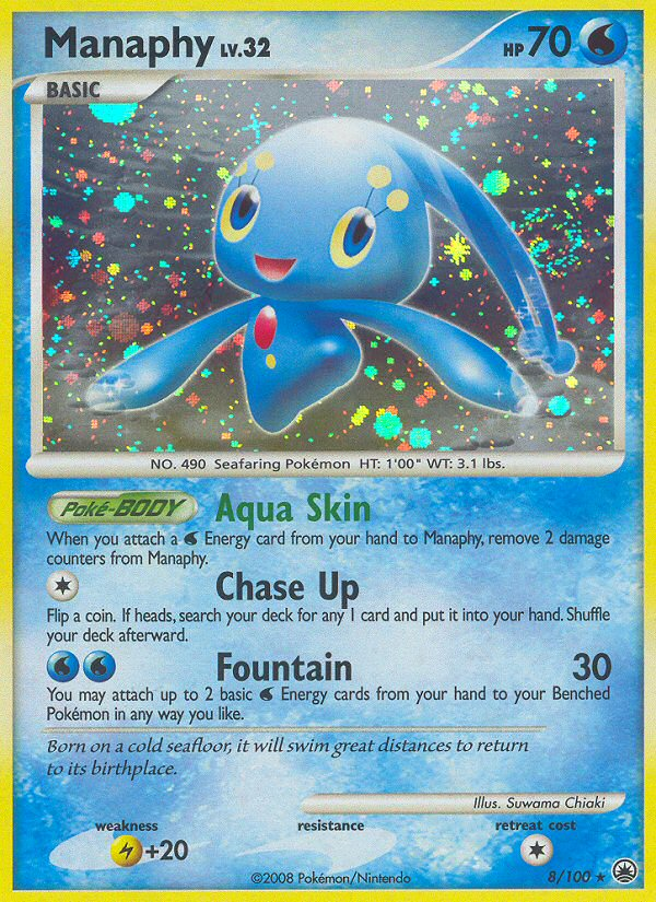 Manaphy (8/100) [Diamond & Pearl: Majestic Dawn] | Amazing Games TCG